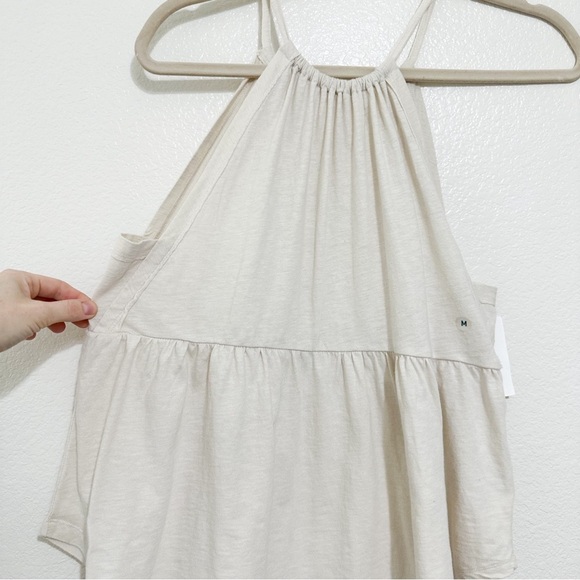 American Eagle Halter Peplum Top M - Picture 2 of 4